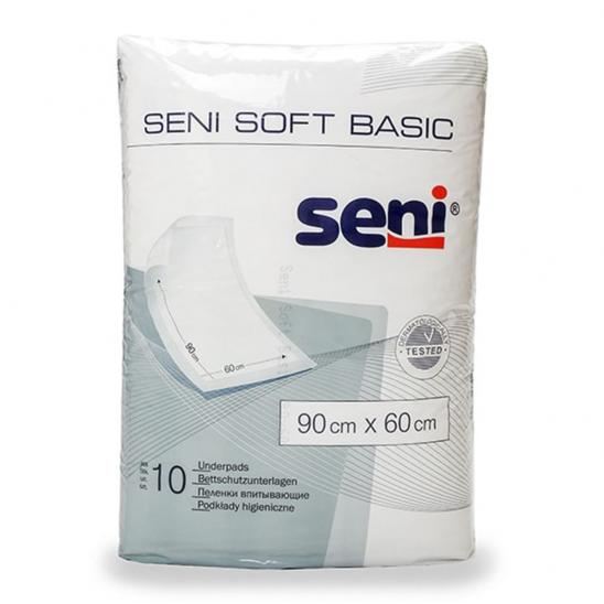 картинка Сени (Seni) Простыни (пеленки) Soft 90х60см 1 шт. ТЗМО С.А.