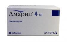 Амарил таб. 4 мг N90
