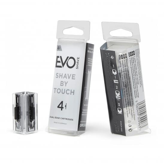 картинка EvoShave cменные кассеты для бритья (4 шт.)