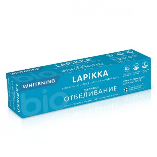 картинка Лапикка (Lapikka) Зубная паста Бережное отбеливание 94г ЕвроКосМед