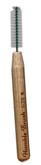 картинка Бамбуковые межзубные ершики BAMBOO INTERDENTAL BRUSH, размер 5, цвет зеленый 6 шт.