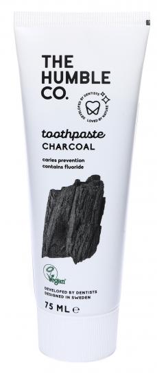 картинка Натуральная зубная паста HUMBLE NATURAL CHARCOAL TOOTHPASTE, древесный уголь 75 мл
