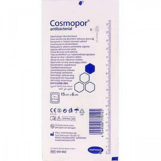 картинка Повязка Cosmopor Antibacterial 15х6см