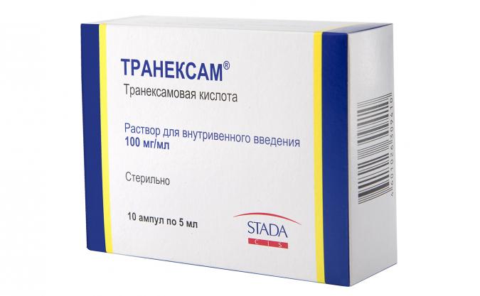 картинка Транексам® раствор для внутривенного введения, 100 мг/мл, амп. 5 мл №10