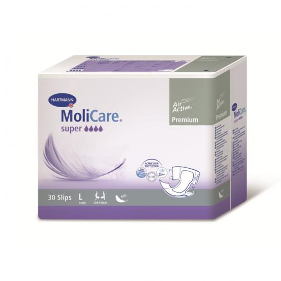 картинка Подгузники для взрослых МолиКар Премиум супер софт/MoliCare Premium super soft M