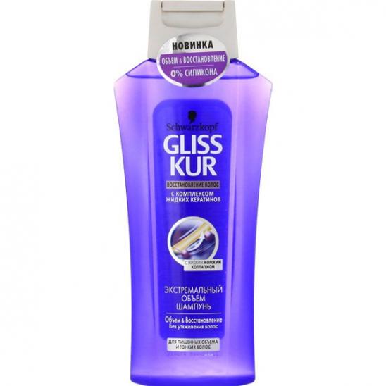 картинка ГлиссКур (Gliss Kur) Шампунь для волос Экстремальный Объем для лишенных объема и