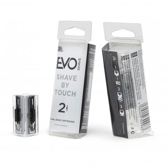 картинка EvoShave cменные кассеты для бритья (2 шт.)