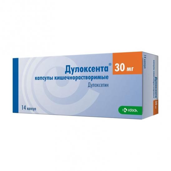 картинка Дулоксента® капсулы кишечнорастворимые, 30 мг, бл. №14
