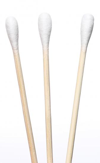 картинка Натуральные бамбуковые ватные палочки HUMBLE NATURAL COTTON SWABS, белая вата