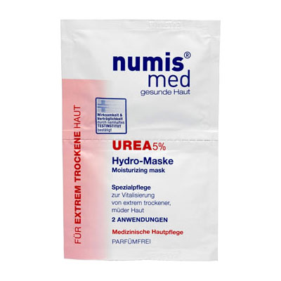 картинка Нумис Мед (Numis Med) Маска для лица увлажняющая с 5% мочевиной 8 мл х 2 шт.  Ма