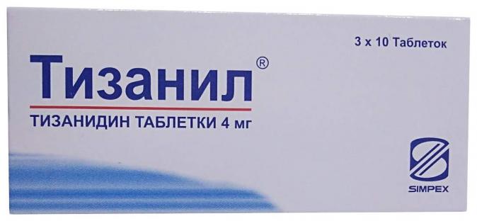 картинка Тизанидин таблетки, 4 мг, уп. контурн. яч. №30