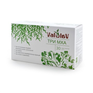 Valulav, Три мха (детокс организма), саше, 30 шт.