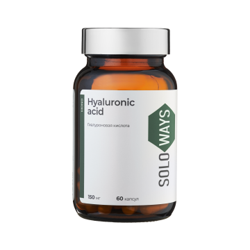 SOLOWAYS, Гиалуроновая кислота», капсулы, 60 шт.