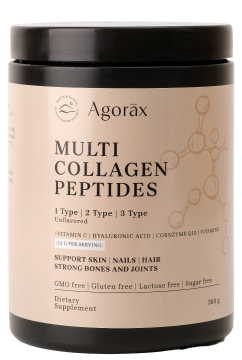 AGORAX, Мульти Коллаген Пептид, порошок, 360 г