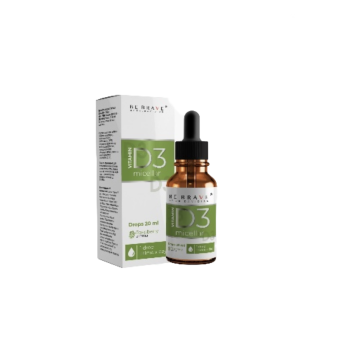 Avicenna, Би Брейв, Мицеллярный Витамин D3, жидкость, 20 мл