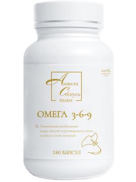 Анжела Степусь-PHARM, Омега 3-6-9, капсулы, 180 шт.