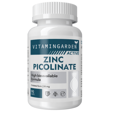 Vitamin Garden, Цинк (пиколинат), капсулы, 90 шт.