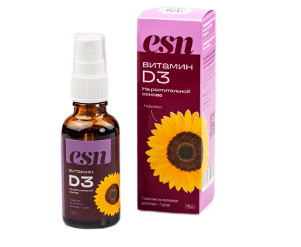 ESN, Витамин D3, жидкость, 30 мл