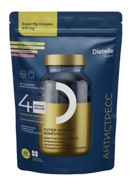 Dietelle, Супер Магний Комплекс, капсулы, 60 шт.