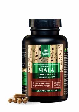 Простые решения, Концентрат «Чага Премиум», капсулы, 60 шт.