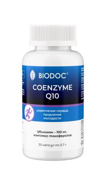 BIODOC, Коэнзим Q10 (убихинон), капсулы, 30 шт.
