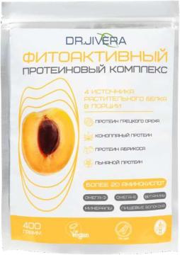 DOCTOR JIVERA, Фитоактивный протеиновый комплекс, порошок, 400 г