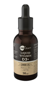 MEDCRAFT, Витамин D3, жидкость, 30 мл